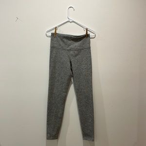 Grey Heathered Old Navy Workout Leggings size S